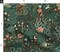 Fairy Tale Forest Frog Snail Green Fern Magic Scandinavian Moon Mushroom Night Sky Custom Printed Fabric by Spoonflower Various Fabrics by the Yard or Fat Quarter